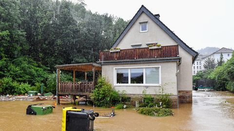 Überschwemmungen am 14.07. in Hagen.