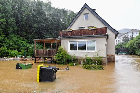 Überschwemmungen am 14.07. in Hagen.