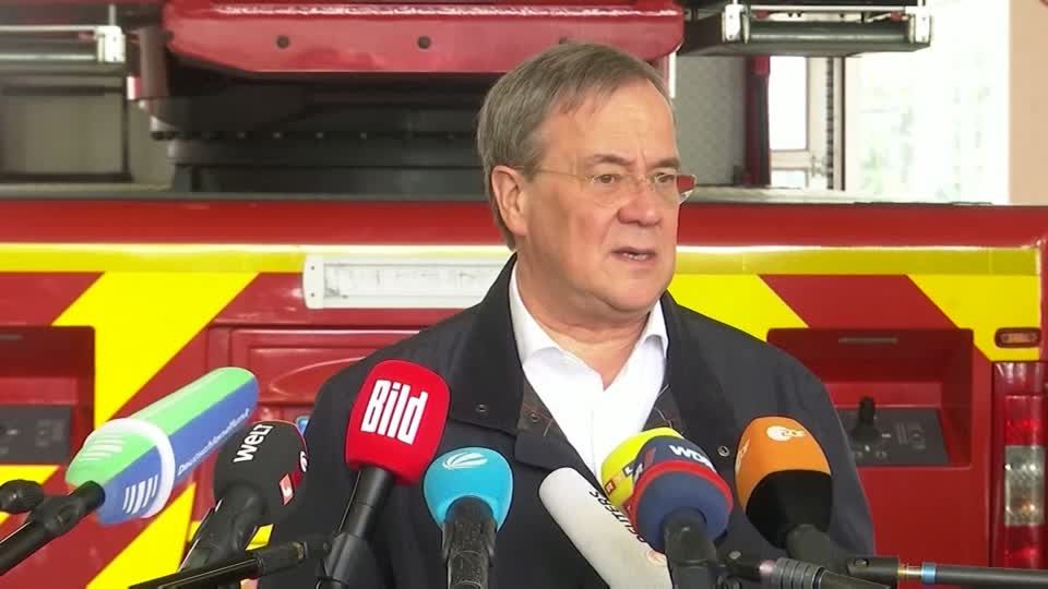 Video: Laschet sagt den Kommunen finanzielle Hilfe zu