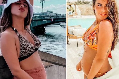 Sarah Engels: Mit Babybauch im Bikini!