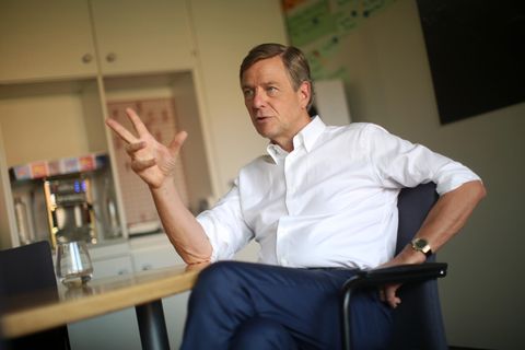 Der "heute journal"-Moderator und Journalist Claus Kleber