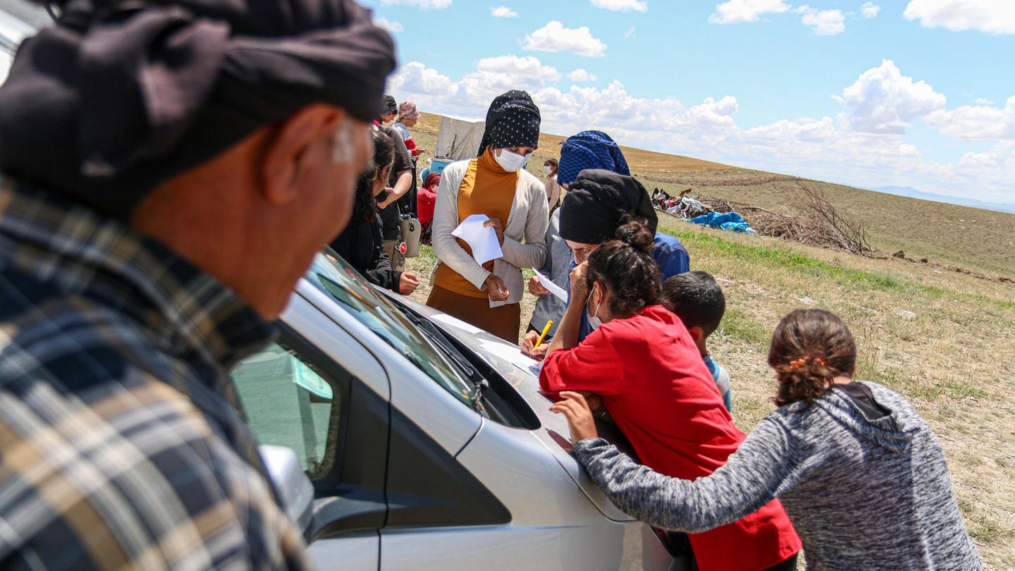Mobile Impfteams Mobile Impfteams in der Türkei