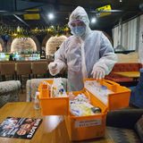 Impfung mit Sputnik V in der Bar