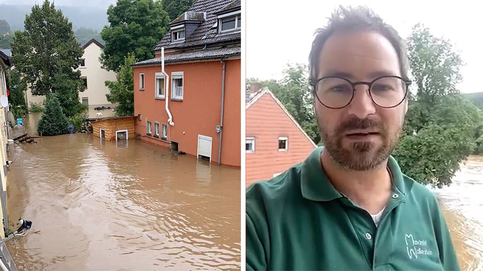 Hochwasser : "Hatten keine Chance": Betroffene und Evakuierte berichten über Umgang mit den Fluten Hochwasser : "Hatten keine Chance": Betroffene und Evakuierte berichten über Umgang mit den Fluten