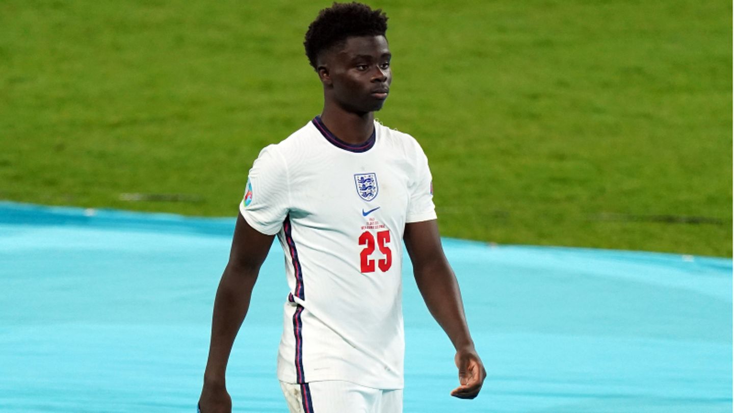 Bukayo Saka im EM-Finale