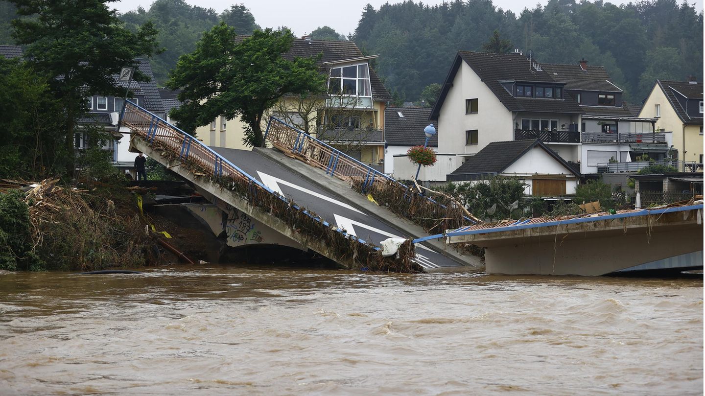 "Städte können sich gegen Unwetter wappnen“ Eingestürzte Brücke im Landkreis Ahrweiler