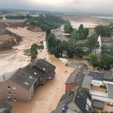 Überschwemmungen in Erftstadt