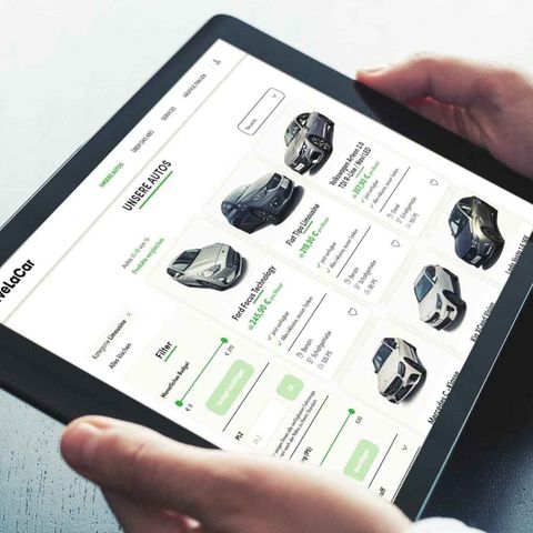 ViveLaCar funktioniert durchs Internet, die Autos stehen aber beim klassischen Händler.