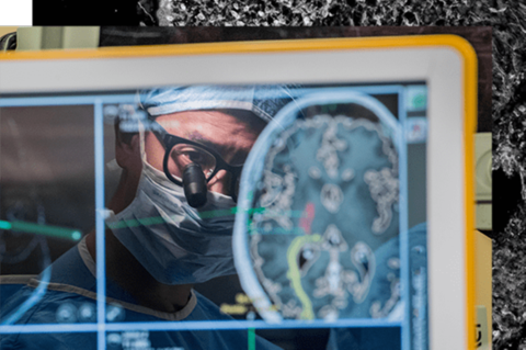 Neurologe Edward Chang bei einer Hirn-OP