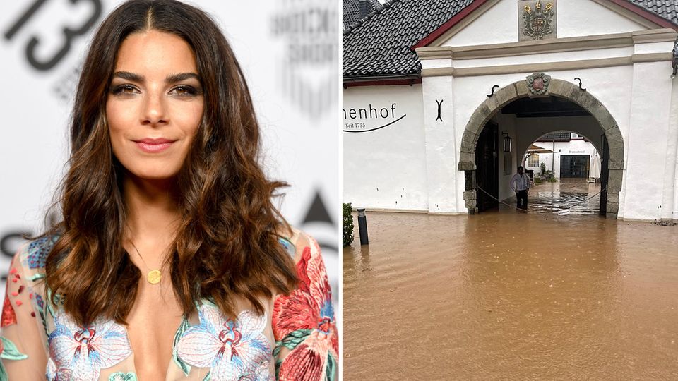 Schauspielerin Lilli Hollunder: Das Hotel ihrer Mutter im Bergischen Land ist überflutet