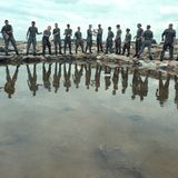 1997 Soldaten verstärken den Schutzdeich in Frankfurt an der Oder