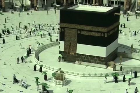 Video: Erneut Corona-Ausgabe des Hadsch in Mekka
