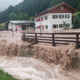 Hochwasser Berchtesgadener Land