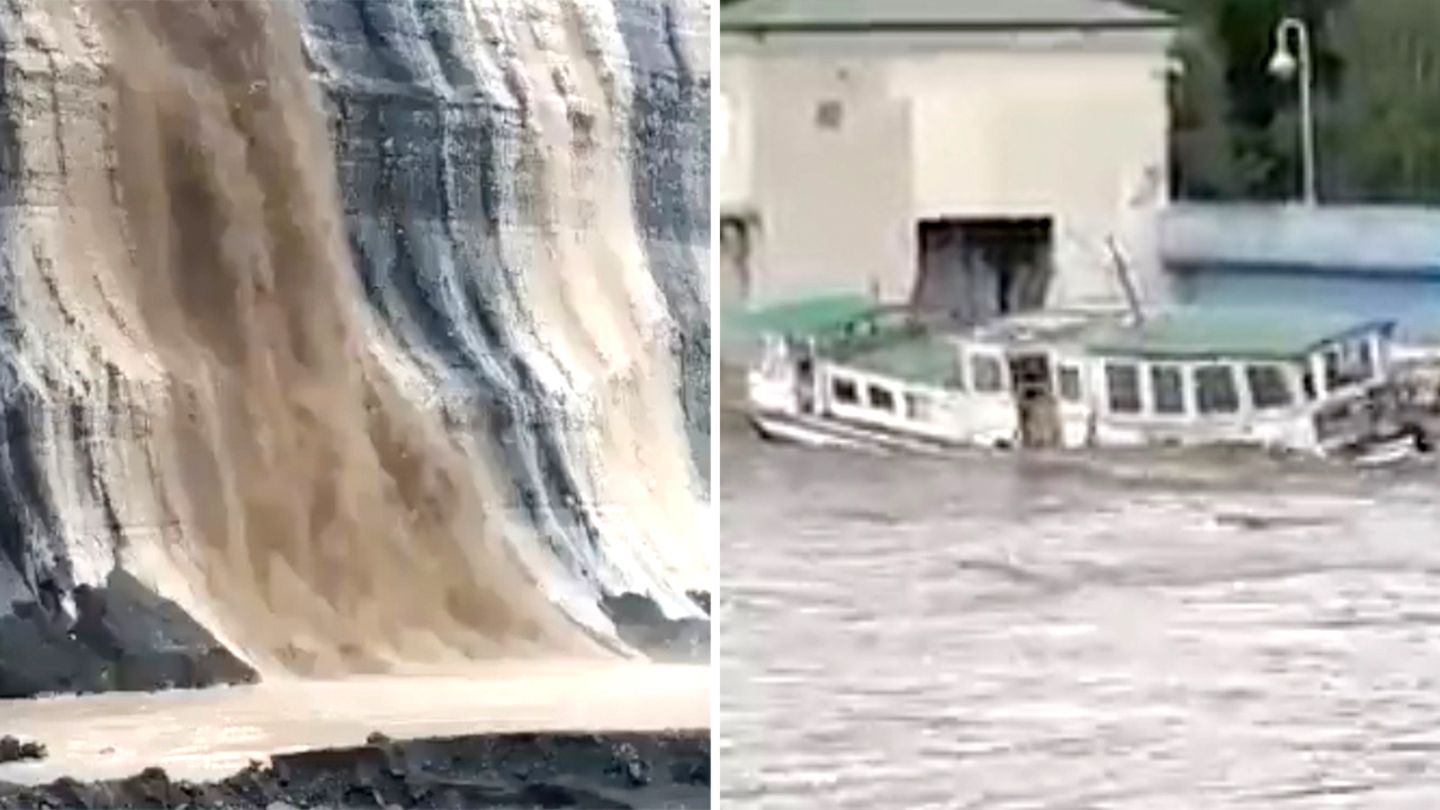 Hochwasser-Videos: Die Schockierenden Bilder Der Flut In Deutschland ...