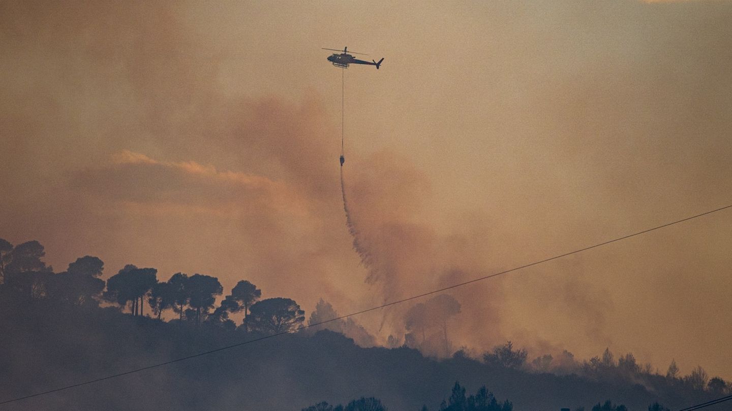 Feuer in Spanien