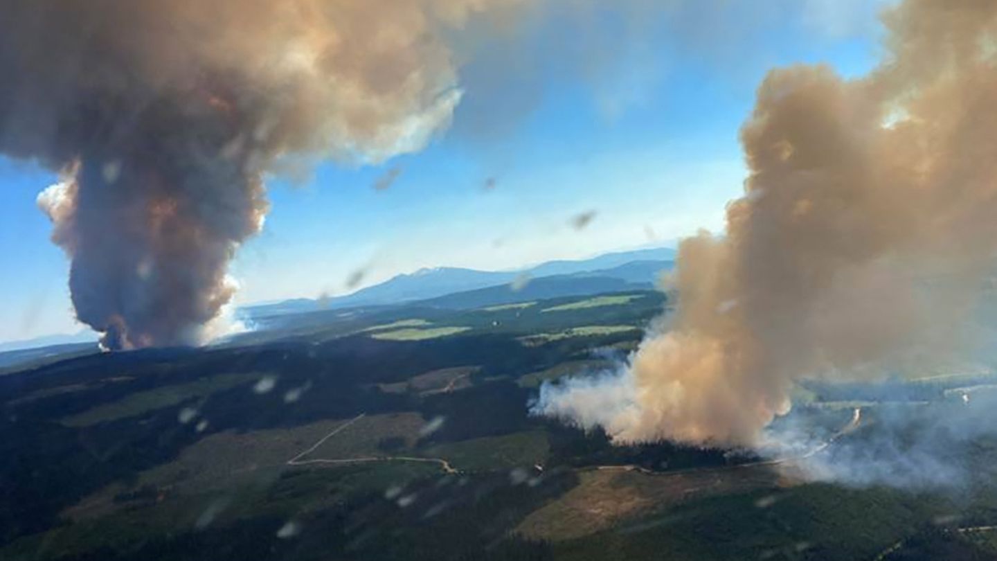 Feuer in Kanada