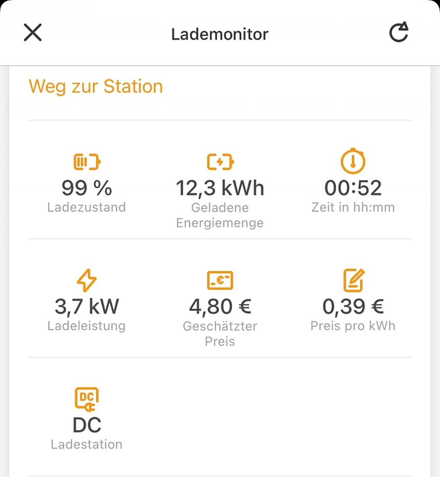 Nicht immer klappt das Laden schnell