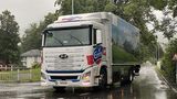 Hyundai Xcient Lastwagen Emmi in der Schweiz