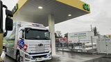 Hyundai Xcient Lastwagen Emmi in der Schweiz