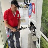 Hyundai Xcient Lastwagen Emmi in der Schweiz