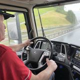 Hyundai Xcient Lastwagen Emmi in der Schweiz