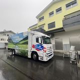 Hyundai Xcient Lastwagen Emmi in der Schweiz