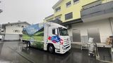 Hyundai Xcient Lastwagen Emmi in der Schweiz