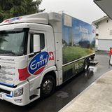 Hyundai Xcient Lastwagen Emmi in der Schweiz