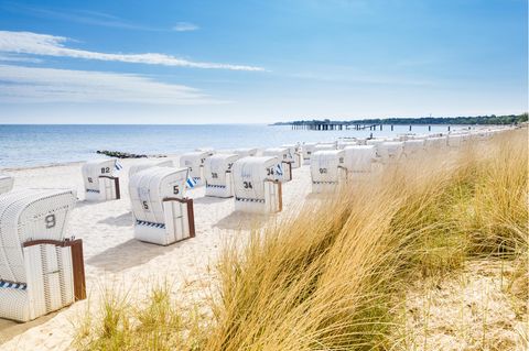 Strandkörbe auf Sylt.