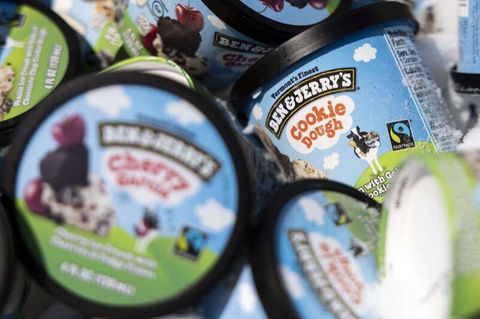 Eisbecher von Ben & Jerry's