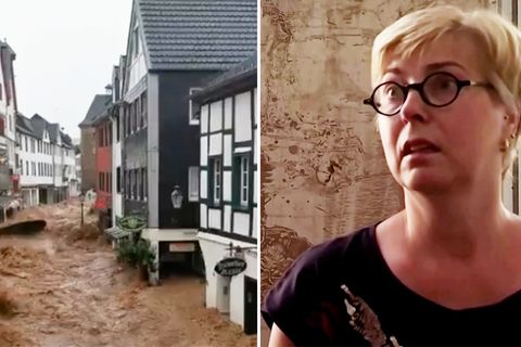 Bad Münstereifel: Augenzeugin Trudi Hündgen berichtet von der Hochwasser-Katastrophe