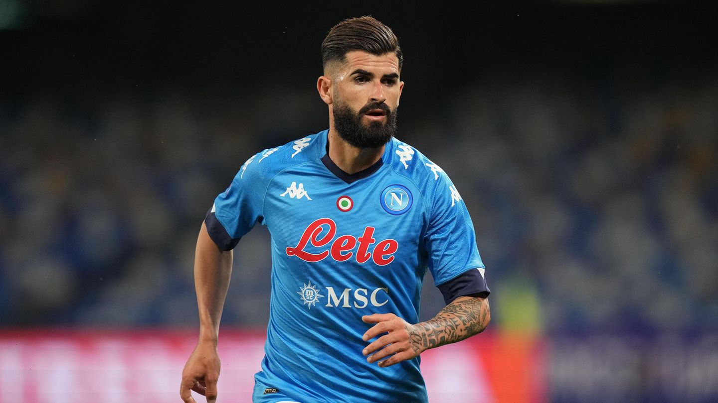 Elseid Hysaj during his time at SSC Napoli