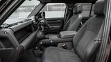 Bequem und robust: der Innenraum desLand Rover Defender V8