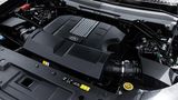 der V8 des Land Rover Defender V8