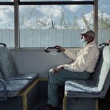 Serie, Platz 2: Dina Alfasi  "Sign of the Times, Pandemic Perspective"  Ort: Haifa, Israel  iPhone 11 Pro & 12 Pro