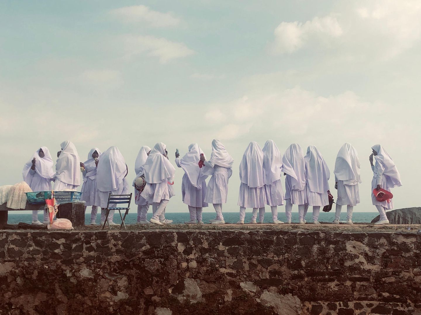 Lifestyle, Platz 3: Valerie Helbich-Poschacher  "La Vue des Filles"  Ort: Sri Lanka, Gaile  iPhone 8