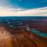 Landschaft, Platz 1: Lizhi Wang  "Flight from Iguazu"  Ort: Río Paraná, Argentinien  iPhone XR