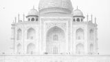 Architektur, Platz 3: Tao He  "Taj Mahal in the Mist"  Ort: Agra, Indien  iPhone XS Max