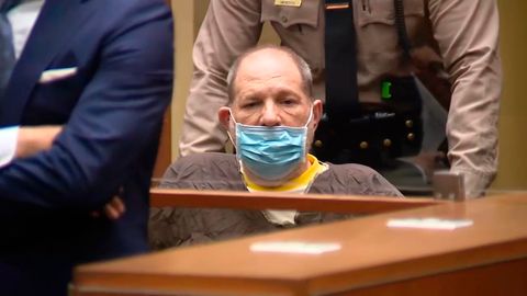 Harvey Weinstein im Gericht von Los Angeles