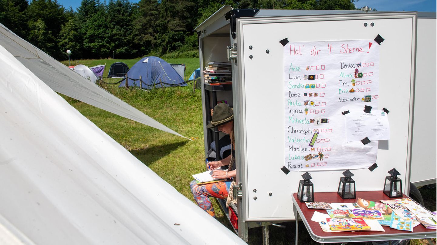 Wer holt sich im Ferienlager die meisten Sterne?