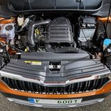 Als Motoren stehen zwei TSI-Aggregate mit 85 kW / 115 PS bis 110 kW / 150 PS (mit Zylinderabschaltung) zur Auswahl