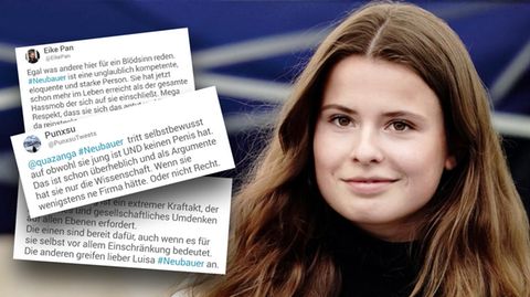 Luisa Neubauer neben kontroversen Tweets nach TV-Auftritt bei "Markus Lanz".