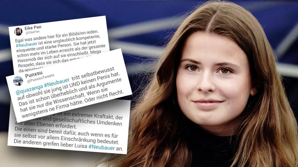 Luisa Neubauer Luisa Neubauer neben kontroversen Tweets nach TV-Auftritt bei "Markus Lanz".
