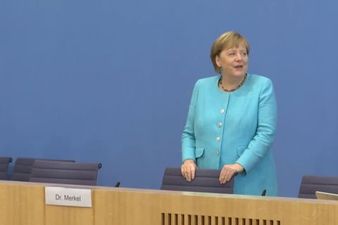 Video: Corona, Klima und andere Dinge: Merkel zieht Bilanz