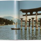 Itsukushima-Schrein - Doppelseite aus "Japan 1900"