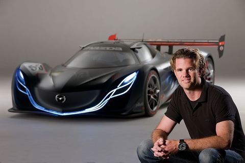 Franz von Holzhausen und der Mazda Furai