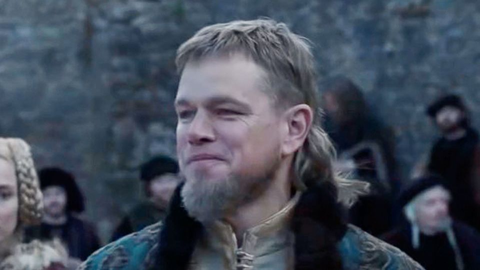 Matt Damon mit Vokuhila "The Last Duel": Matt Damons Vokuhila sorgt für Lacher bei den Fans