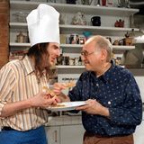 Alfred Biolek und Guildo Horn kochen gemeinsam bei "Alfredissimo" Nussecken