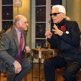 Alfred Biolek und Karl Lagerfeld