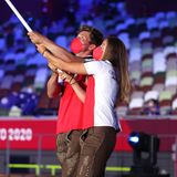 Eröffnung Fahnenträgerduo Österreich